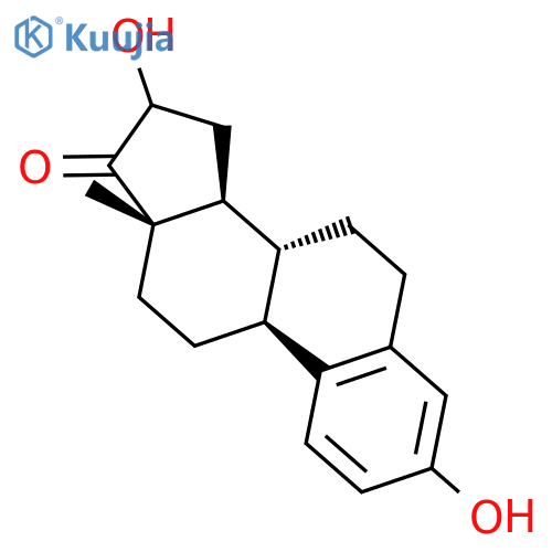 Estra-1,3,5(10)-trien-17-one,3,16-dihydroxy-, (16b)- structure