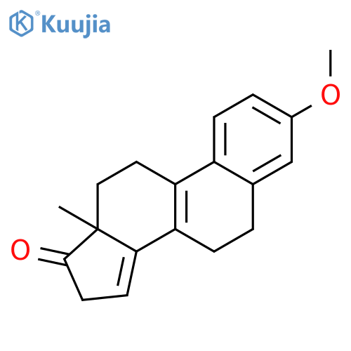 3-methoxyestra-1(10),2,4,8,14-pentaen-17-one structure