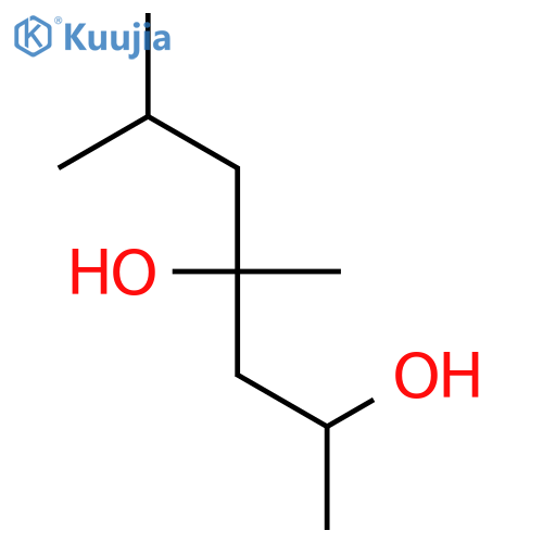 2,4-Heptanediol, 4,6-dimethyl- structure