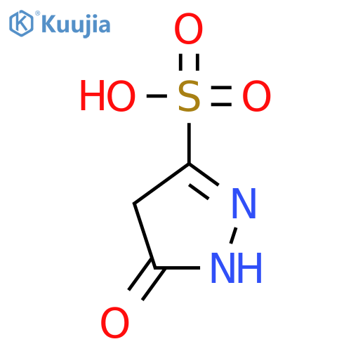 5-Oxo-4,5-dihydro-1H-pyrazole-3-sulfonic acid structure