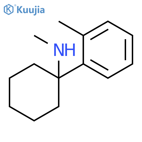 Cyclohexanamine, N-methyl-1-(2-methylphenyl)- structure