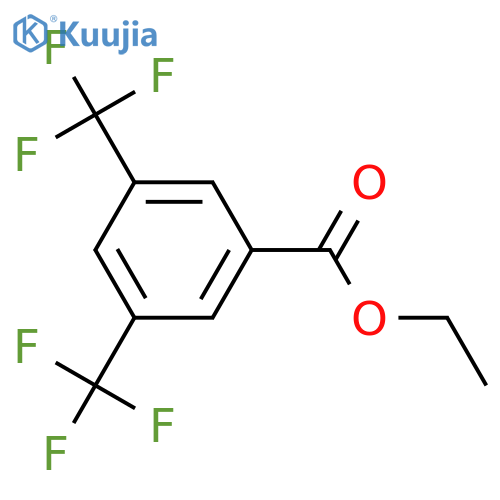 Ethyl 3,5-bis(trifluoromethyl)benzoate structure