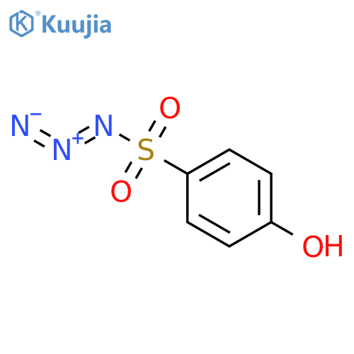 4-hydroxybenzene-1-sulfonyl azide structure