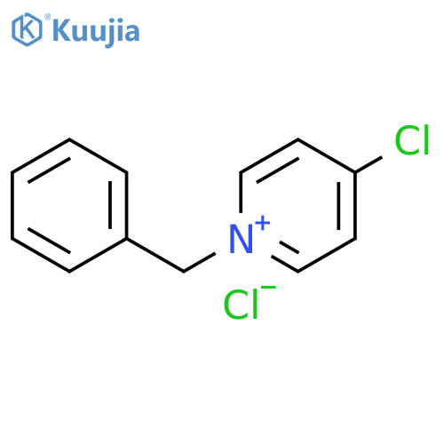 Pyridinium, 4-chloro-1-(phenylmethyl)-, chloride structure