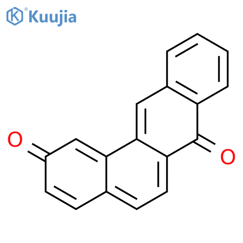 Benz[a]anthracene-2,7-dione structure