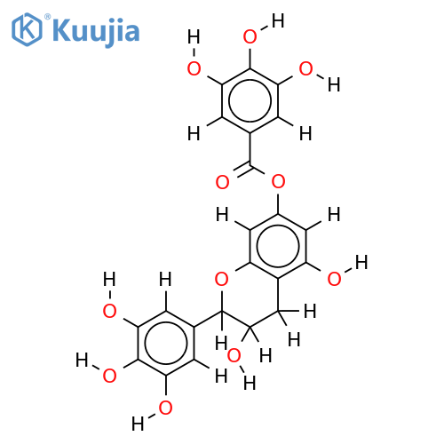 (-)-epigallocatechin-7-gallate structure