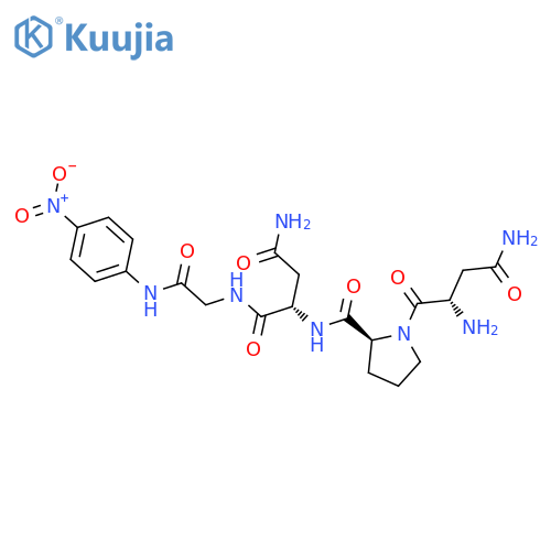 Glycinamide, L-asparaginyl-L-prolyl-L-asparaginyl-N-(4-nitrophenyl)- structure