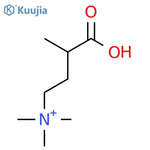 1-Butanaminium, 3-carboxy-N,N,N-trimethyl- structure