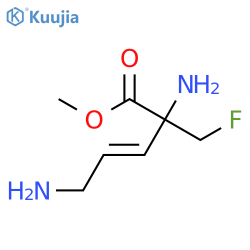 3-Pentenoic acid,2,5-diamino-2-(fluoromethyl)-, methyl ester structure