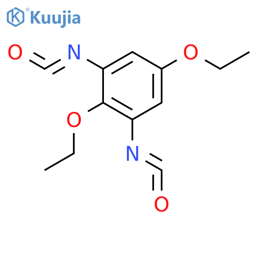 Benzene, 2,5-diethoxy-1,3-diisocyanato- structure