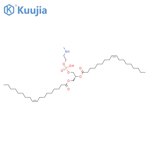9-Octadecenoic acid(9Z)-,1,1'-[(1R)-1-(3-hydroxy-3-oxido-2,4-dioxa-7-aza-3-phosphaoct-1-yl)-1,2-ethanediyl]ester (9CI) structure