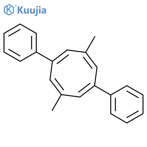 1,3,5,7-Cyclooctatetraene, 1,5-dimethyl-3,7-diphenyl- structure