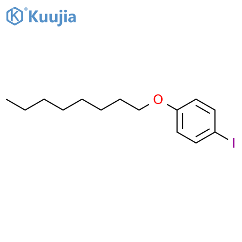 Benzene, 1-iodo-4-(octyloxy)- structure