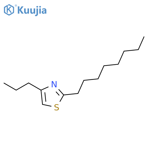 Thiazole, 2-octyl-4-propyl- structure