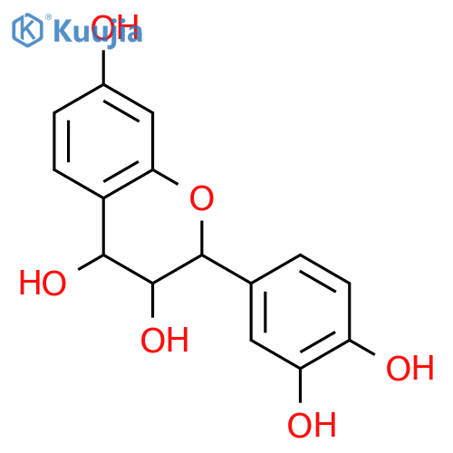 2H-1-Benzopyran-3,4,7-triol,2-(3,4-dihydroxyphenyl)-3,4-dihydro-, (2R,3S,4R)- structure