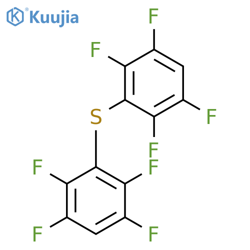 Bis(2,3,5,6-tetrafluorophenyl)sulfide structure