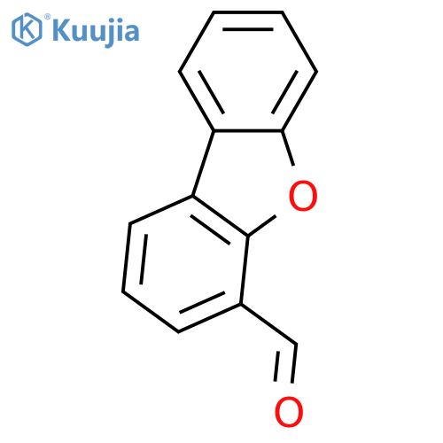 Dibenzob,dfuran-4-carbaldehyde structure