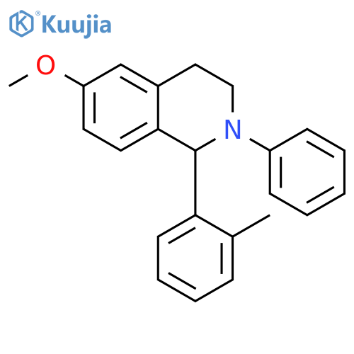 1-Benzyl-6-methoxy-2-phenyl-1,2,3,4-tetrahydroisoquinoline structure