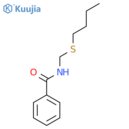Benzamide, N-[(butylthio)methyl]- structure