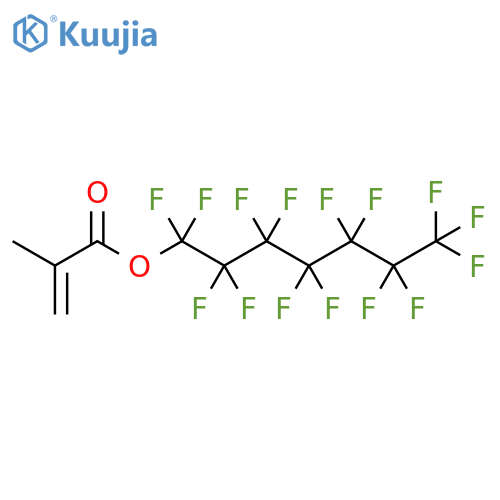 2-Propenoic acid, 2-methyl-, pentadecafluoroheptyl ester structure