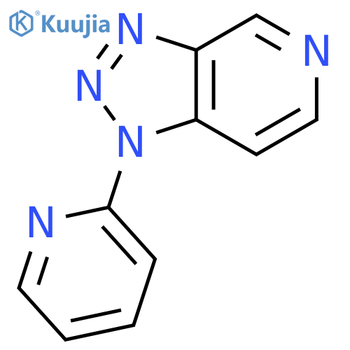 1H-1,2,3-Triazolo[4,5-c]pyridine, 1-(2-pyridinyl)- structure