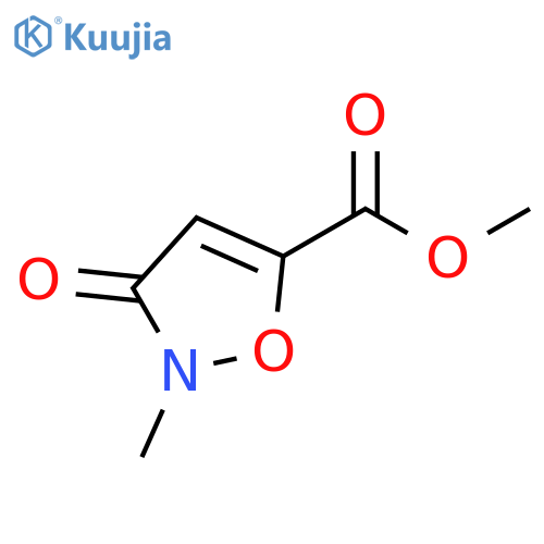 methyl 2-methyl-3-oxo-2,3-dihydro-1,2-oxazole-5-carboxylate structure