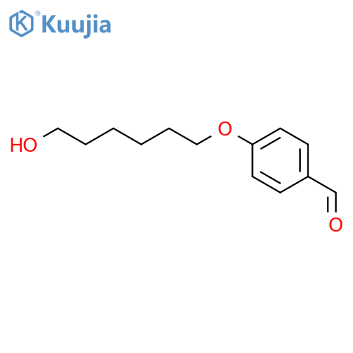 Benzaldehyde, 4-[(6-hydroxyhexyl)oxy]- structure