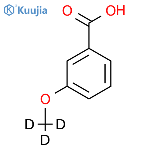 3-((2)H3)Methoxybenzoic acid structure