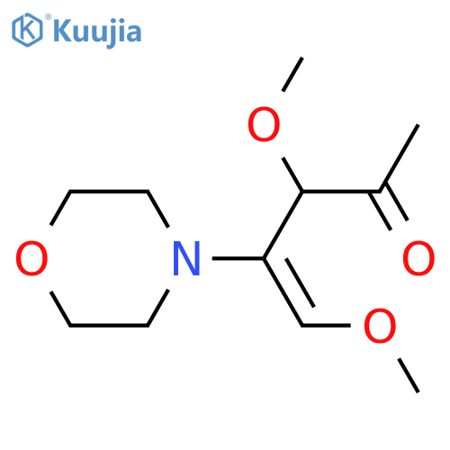 4-Penten-2-one, 3,5-dimethoxy-4-(4-morpholinyl)-, (Z)- structure