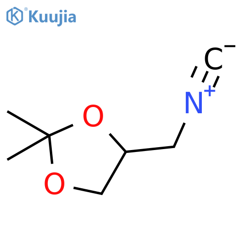 4-(isocyanomethyl)-2,2-dimethyl-1,3-dioxolane structure