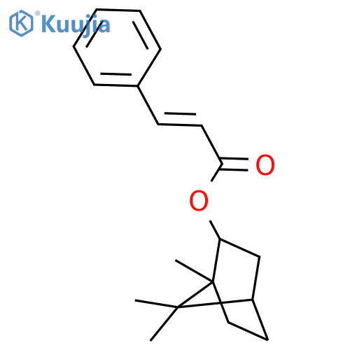 cinnamic acid bornyl ester structure