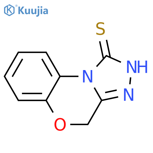 1H-[1,2,4]Triazolo[3,4-c][1,4]benzoxazine-1-thione, 2,4-dihydro- structure