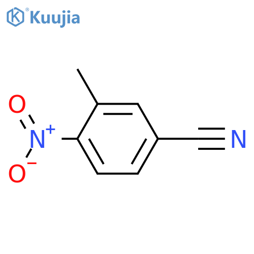 3-Methyl-4-nitrobenzonitrile structure