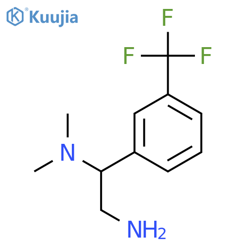 N*1*,N*1*-Dimethyl-1-(3-trifluoromethyl-phenyl)-ethane-1,2-diamine structure