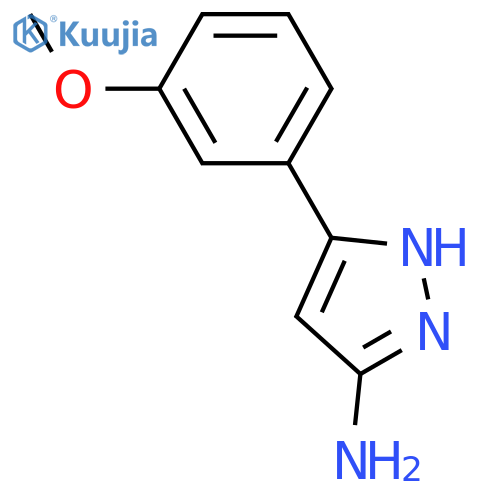 3-(3-Methoxyphenyl)-1H-pyrazol-5-amine structure