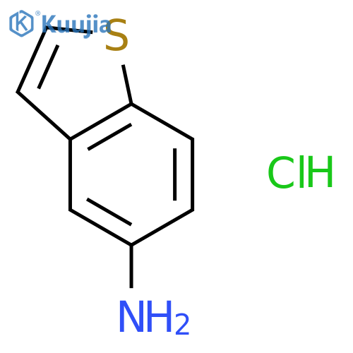 5-Aminobenzo[b]thiophene Hydrochloride structure