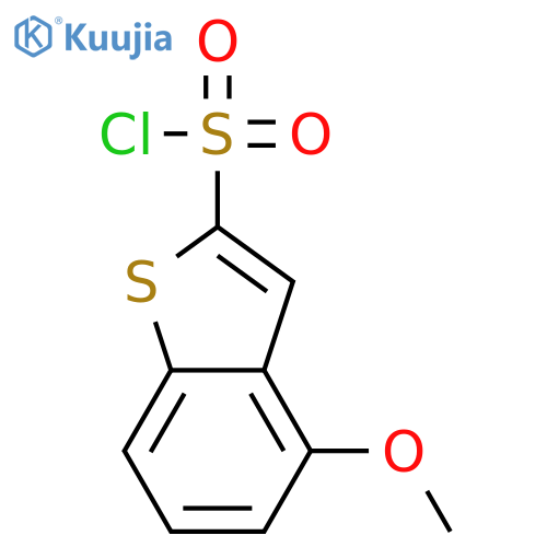 4-methoxyBenzo[b]thiophene-2-sulfonyl chloride structure