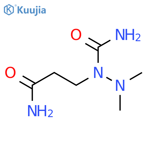 Hydrazinecarboxamide, 1-(3-amino-3-oxopropyl)-2,2-dimethyl- structure