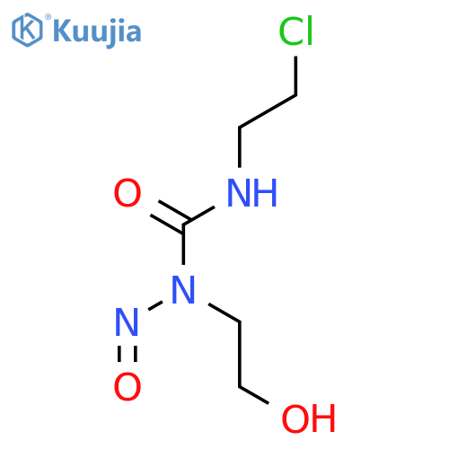 1-Nitroso-1-(2-Hydroxyethyl)-3-(2-chloroethyl)urea structure