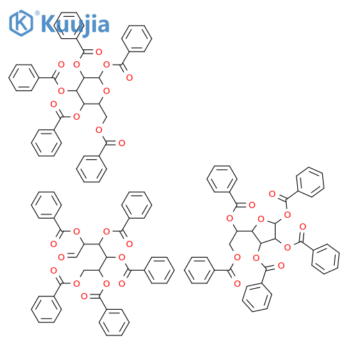 Glucose; D-form, Pentabenzoyl structure