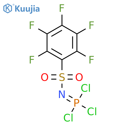 Phosphorimidic trichloride, [(pentafluorophenyl)sulfonyl]- structure