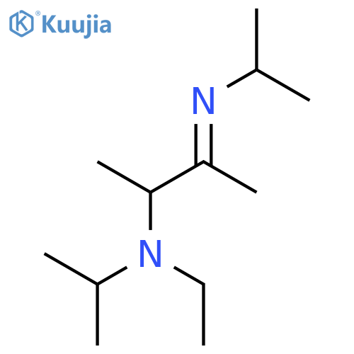 2-Butanamine, N-ethyl-N-(1-methylethyl)-3-[(1-methylethyl)imino]- structure