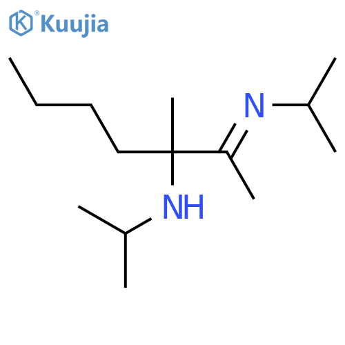 3-Heptanamine, 3-methyl-N-(1-methylethyl)-2-[(1-methylethyl)imino]- structure