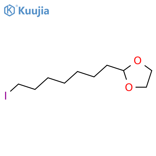 1,3-Dioxolane, 2-(7-iodoheptyl)- structure