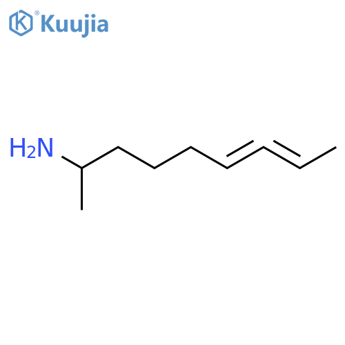 6,7-Nonadien-2-amine structure