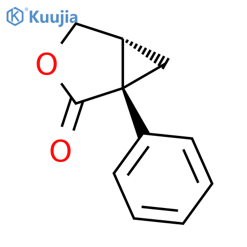 (1S,5R)-1-Phenyl-3-oxabicyclo[3.1.0]hexan-2-one structure