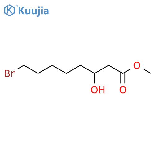 Methyl 8-bromo-3-hydroxyoctanoate structure