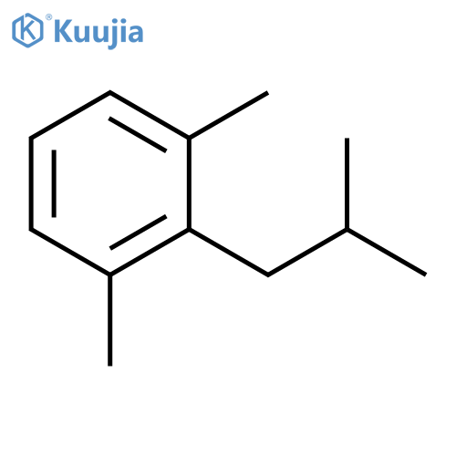 Benzene, 1,3-dimethyl-2-(2-methylpropyl)- structure