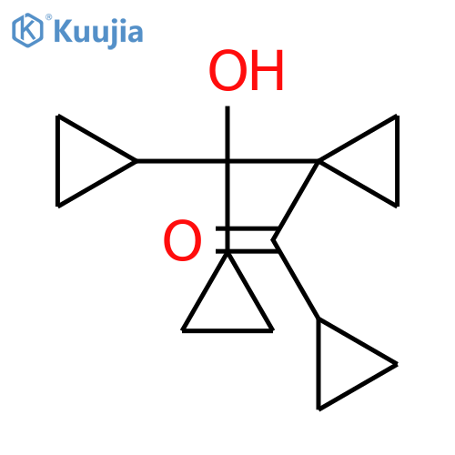 Methanone, cyclopropyl[1-(dicyclopropylhydroxymethyl)cyclopropyl]- structure