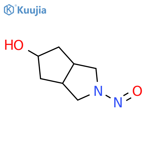 Cyclopenta[c]pyrrol-5-ol, octahydro-2-nitroso- structure